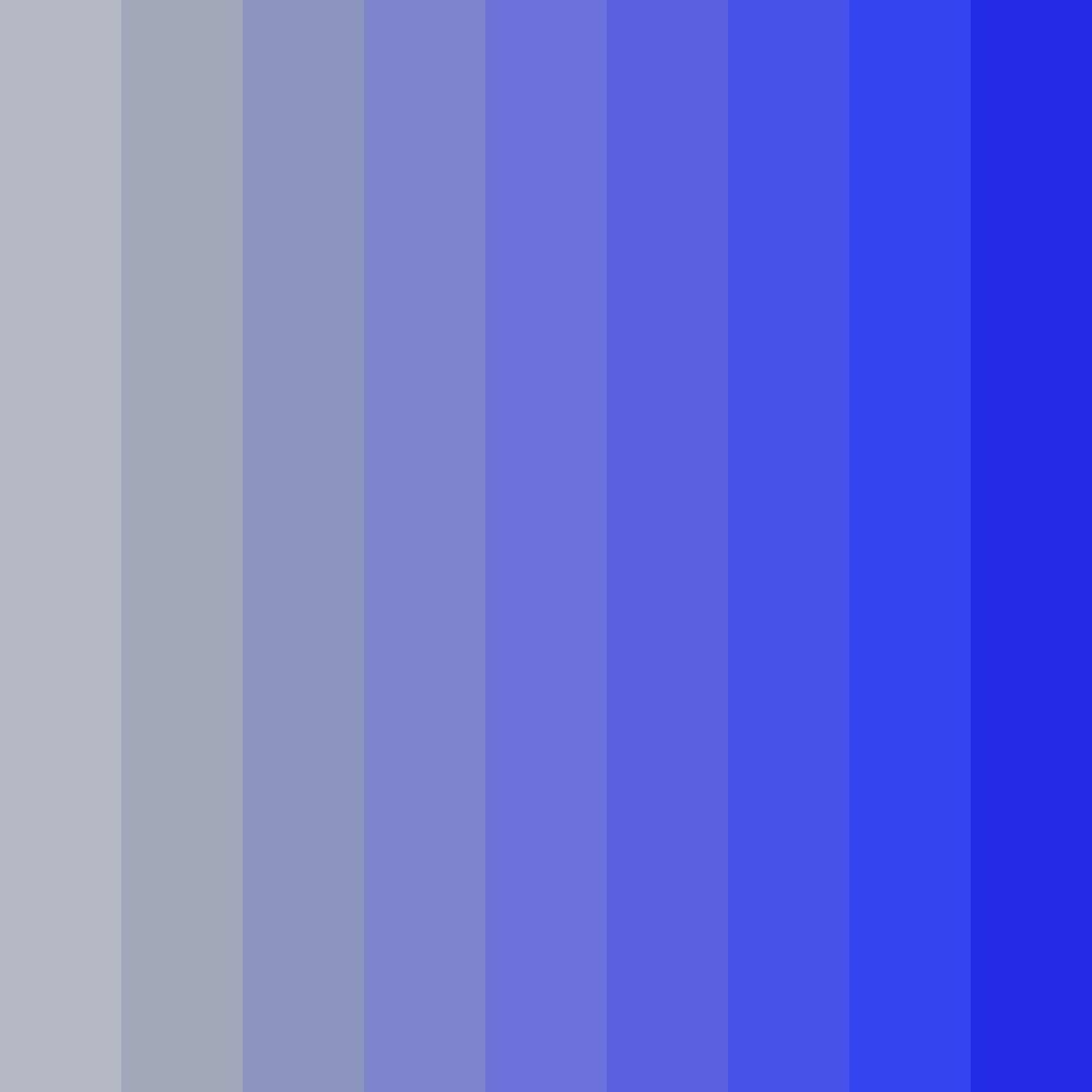 Download midnight horizon color palette PNG image (square)