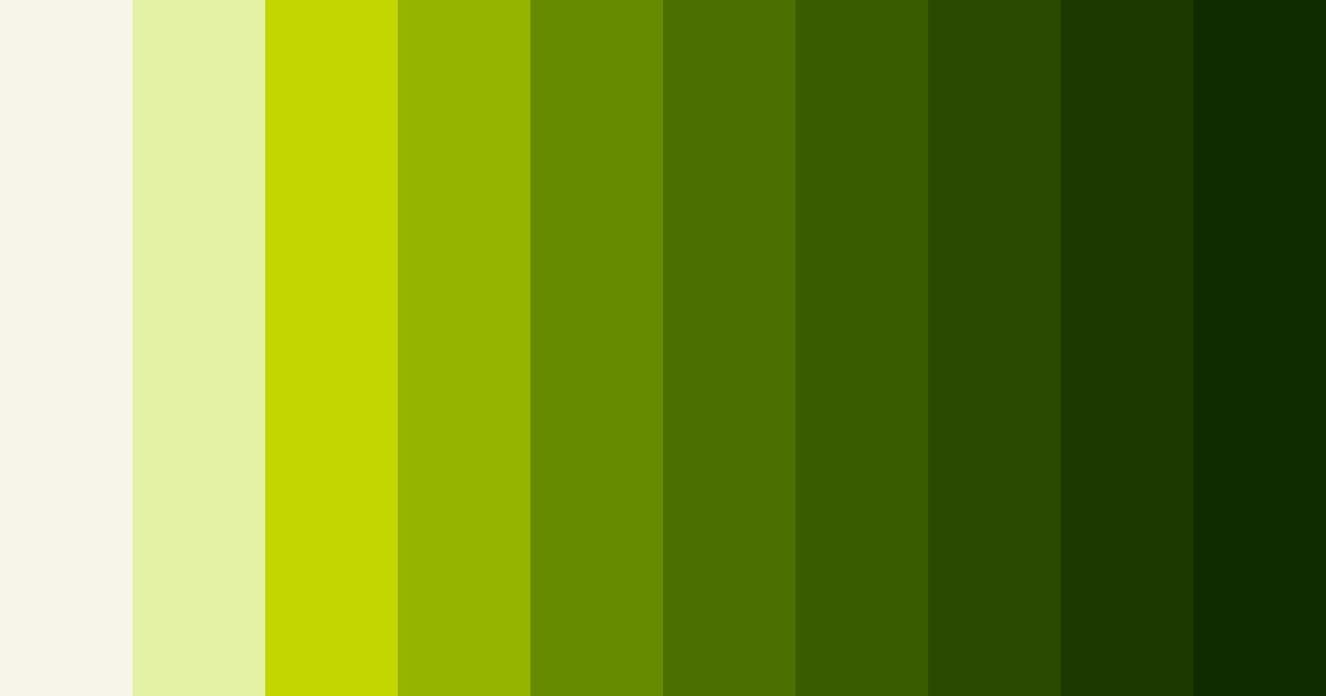 Download verdant harmony color palette PNG image (landscape)