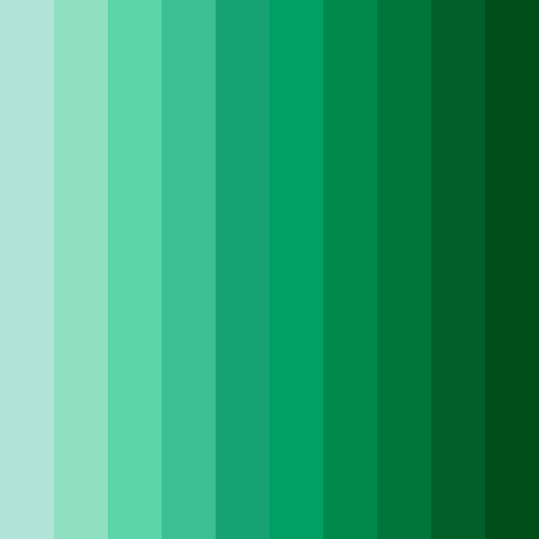Download minted serenity color palette PNG image (square)