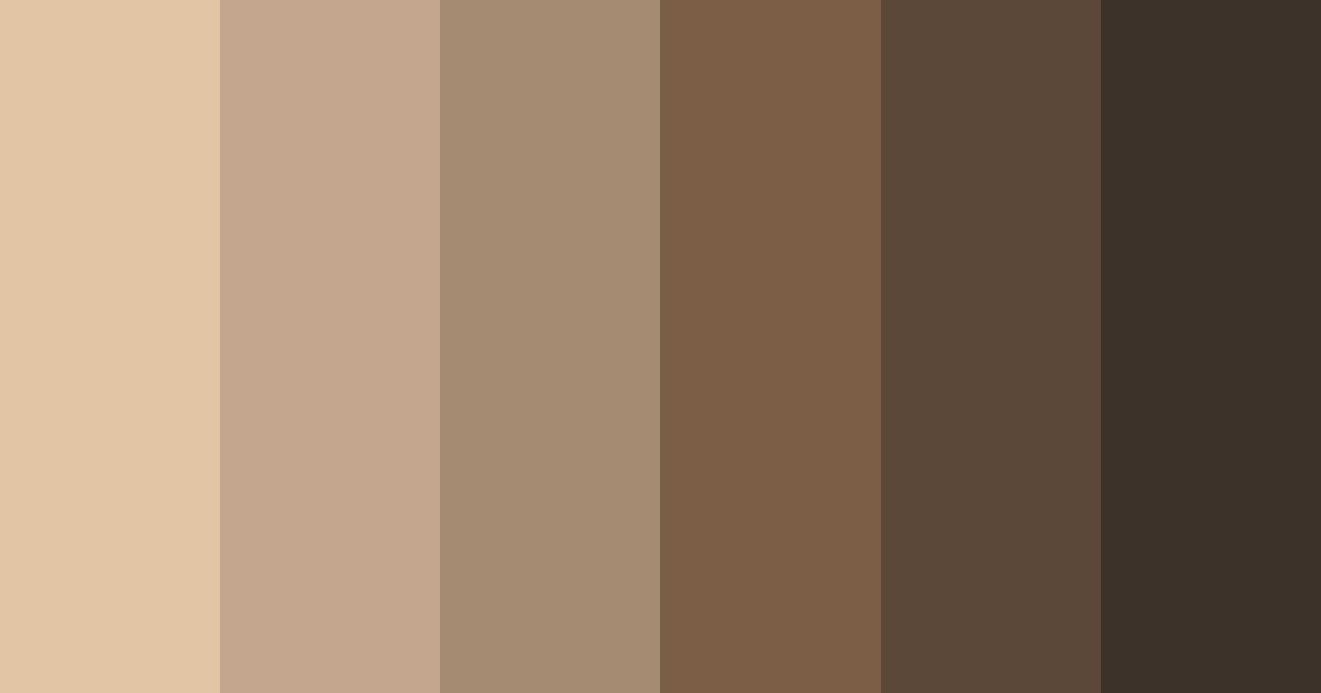 Download brown ground color palette PNG image (landscape)