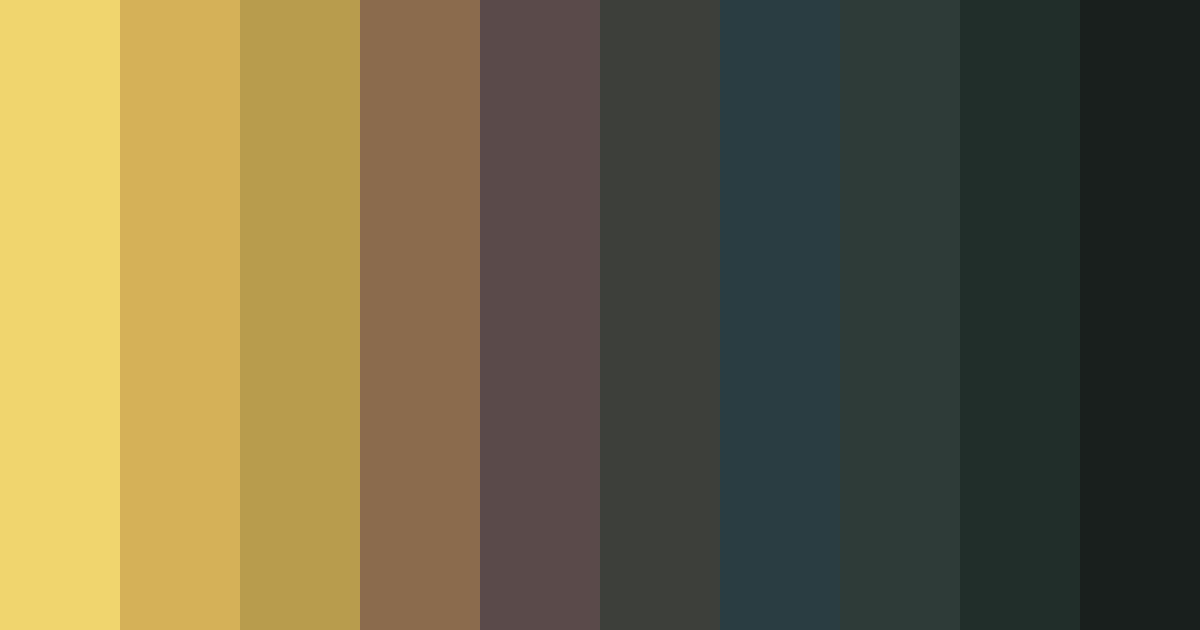 Download forest sunrise color palette PNG image (landscape)