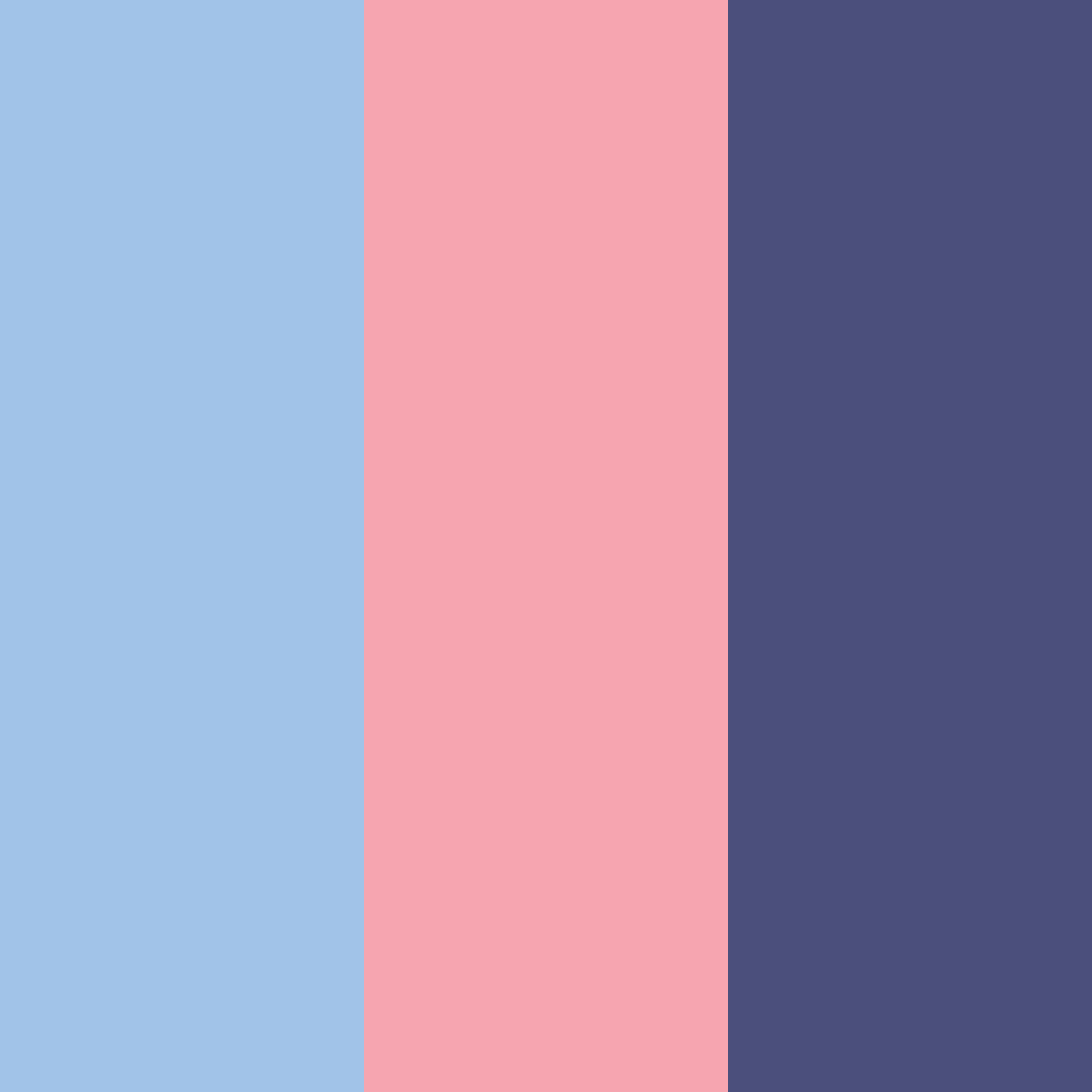Download starry bus parade color palette PNG image (square)