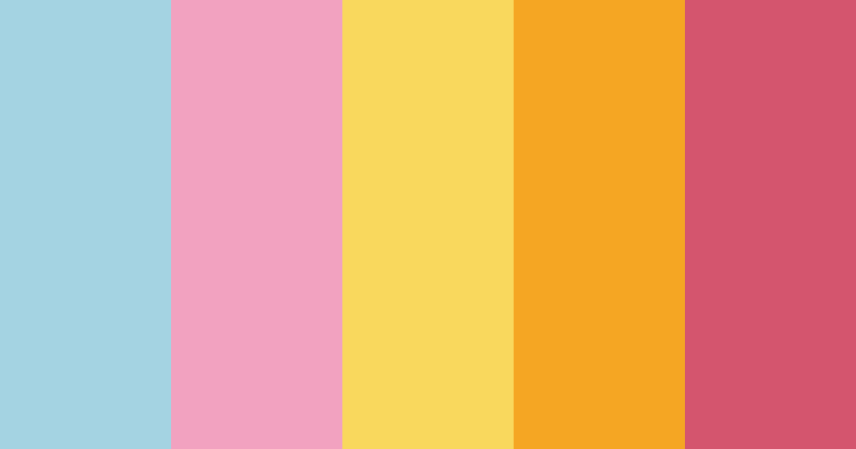 Download starlit dreams color palette PNG image (landscape)