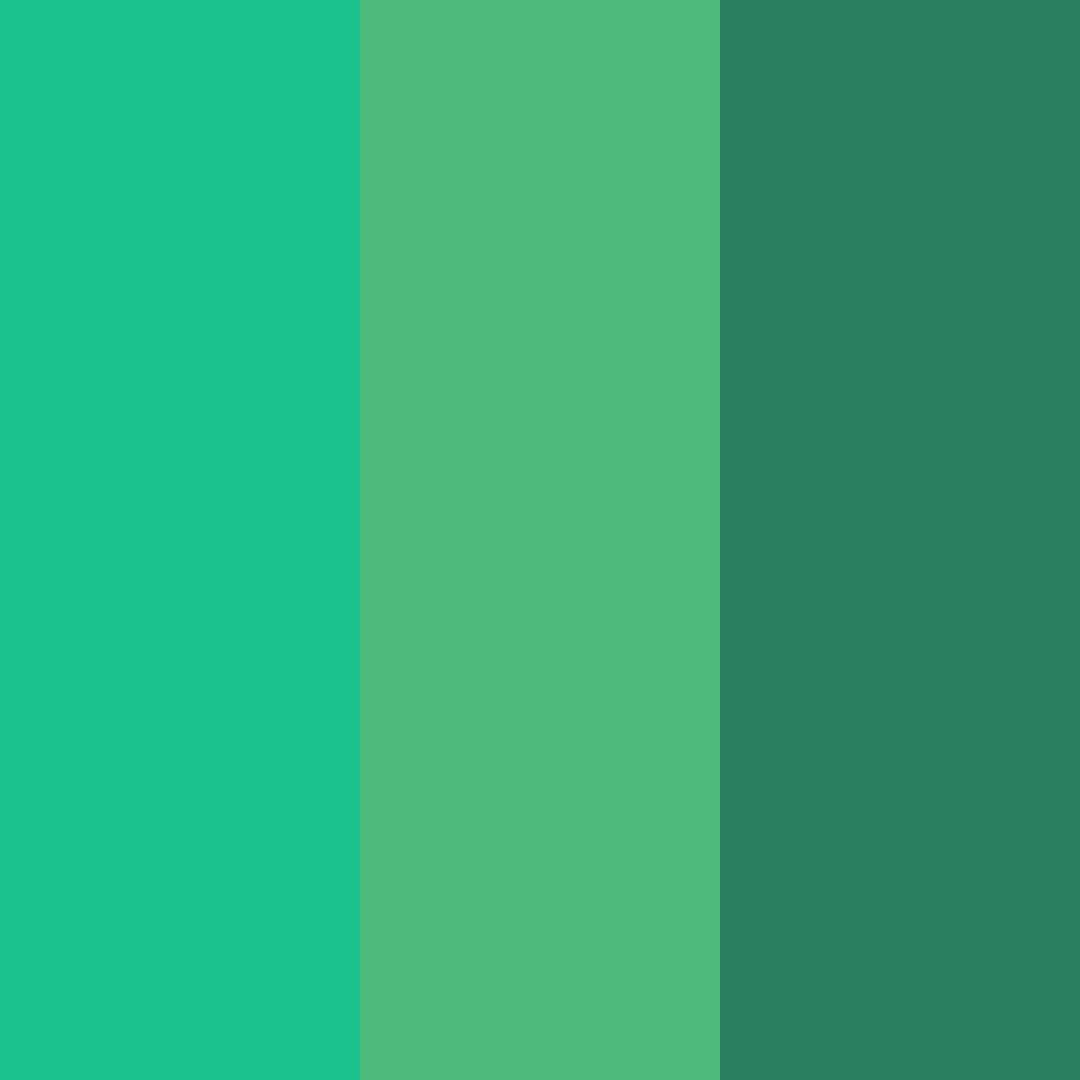 Download tropical oasis color palette PNG image (square)