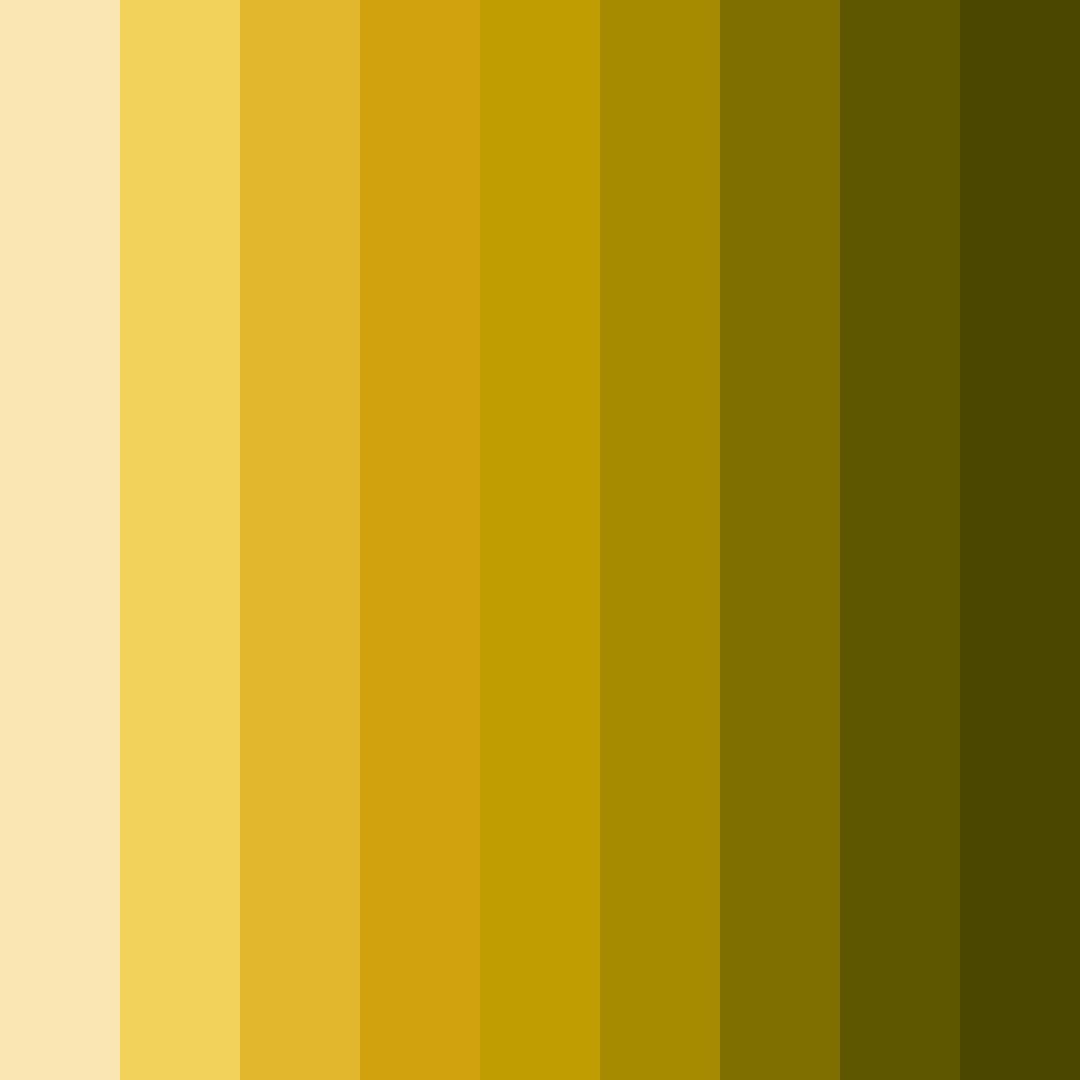 Download golden earthtones color palette PNG image (square)