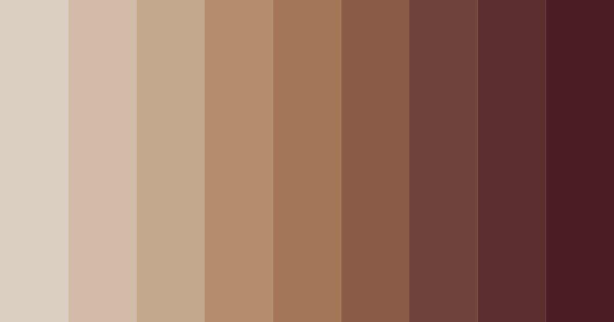 Download brown earth color palette PNG image (landscape)