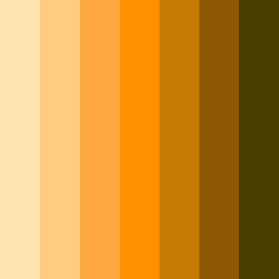 Download citrus orchard color palette PNG image (square)
