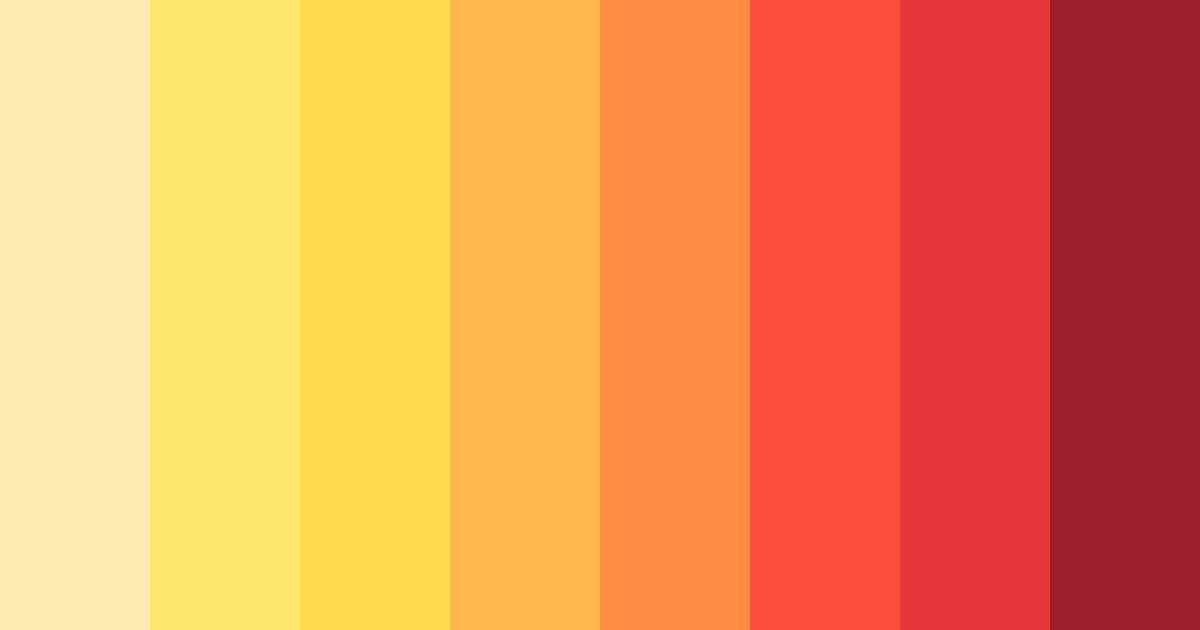 Download tropical harvest color palette PNG image (landscape)