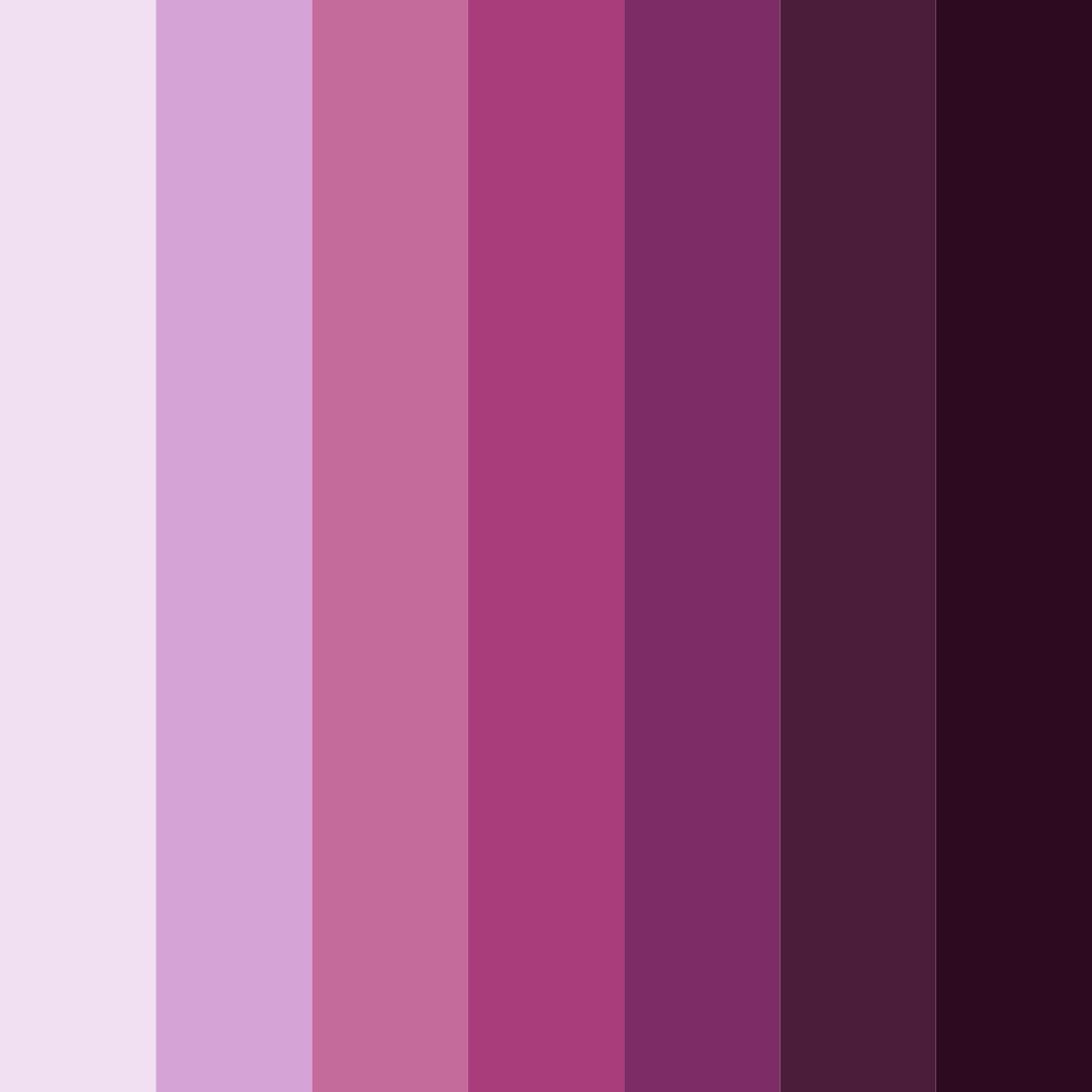 Download blushing twilight color palette PNG image (square)