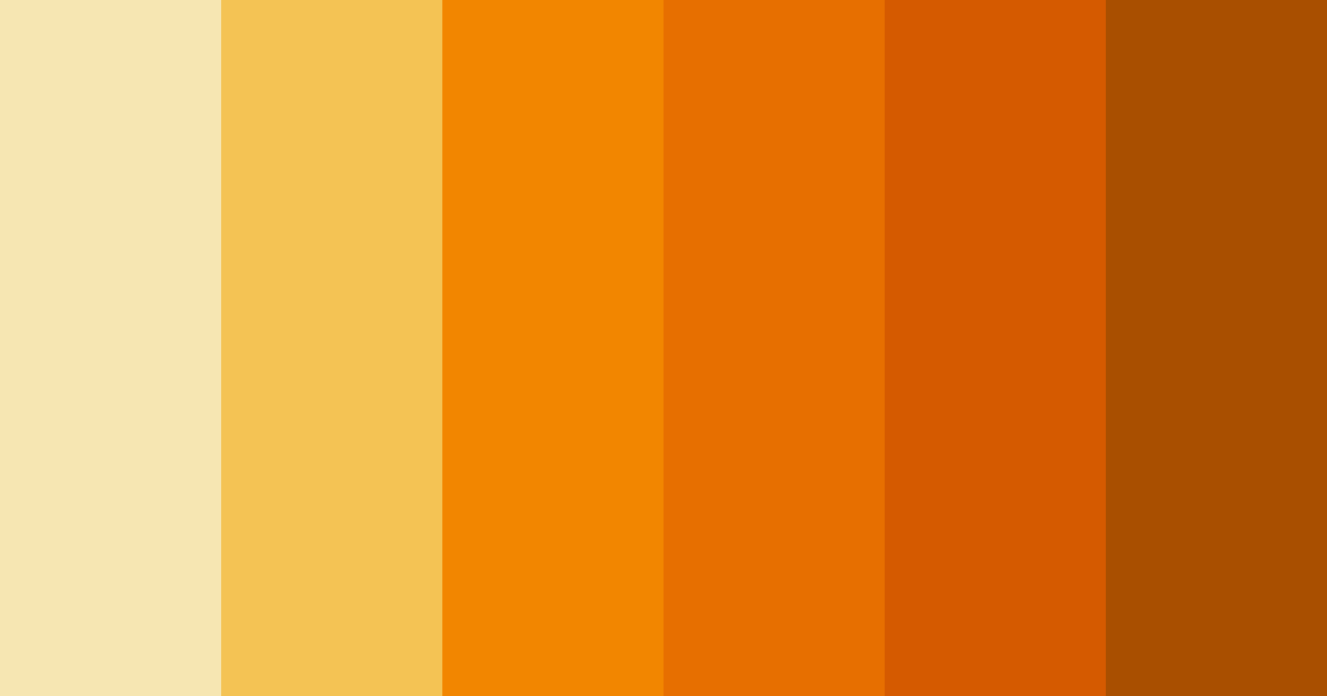 Download autumnal ember color palette PNG image (landscape)