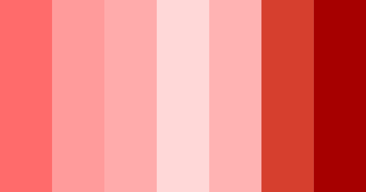 Download bright red color palette PNG image (landscape)