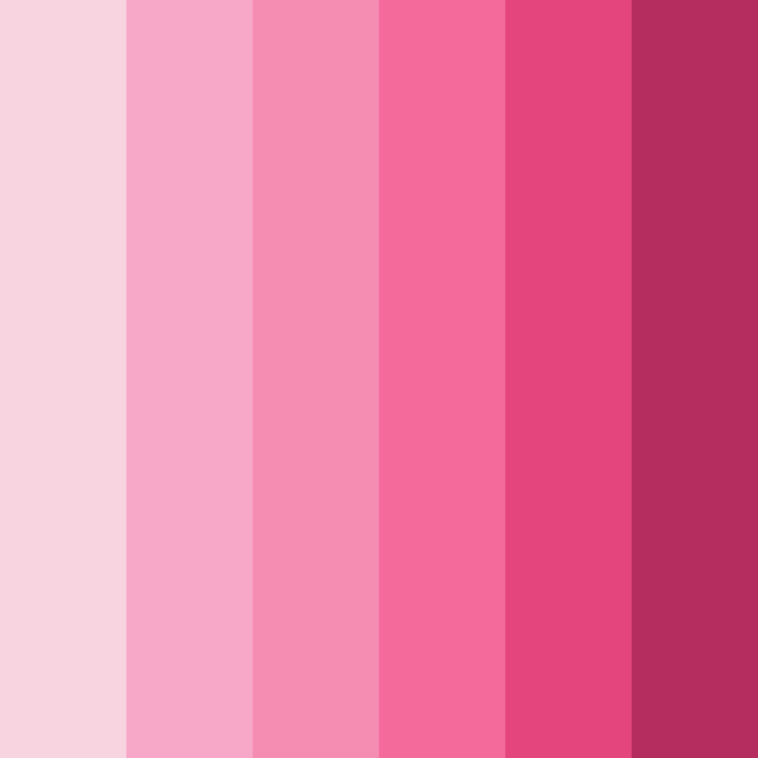 Download sugary blossom color palette PNG image (square)
