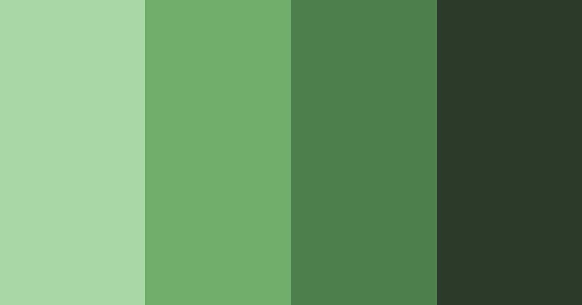 Download forest embrace color palette PNG image (landscape)