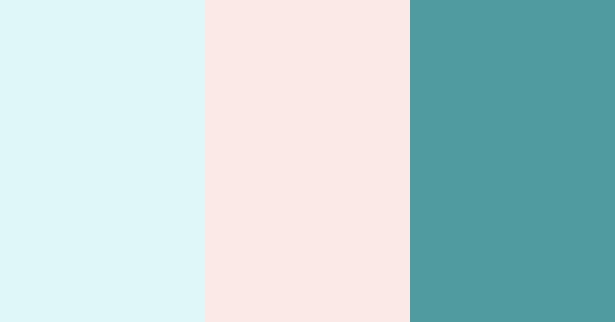 Download blue beach color palette PNG image (landscape)