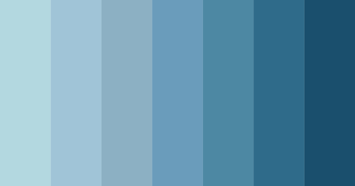 Download medical blue color palette PNG image (landscape)