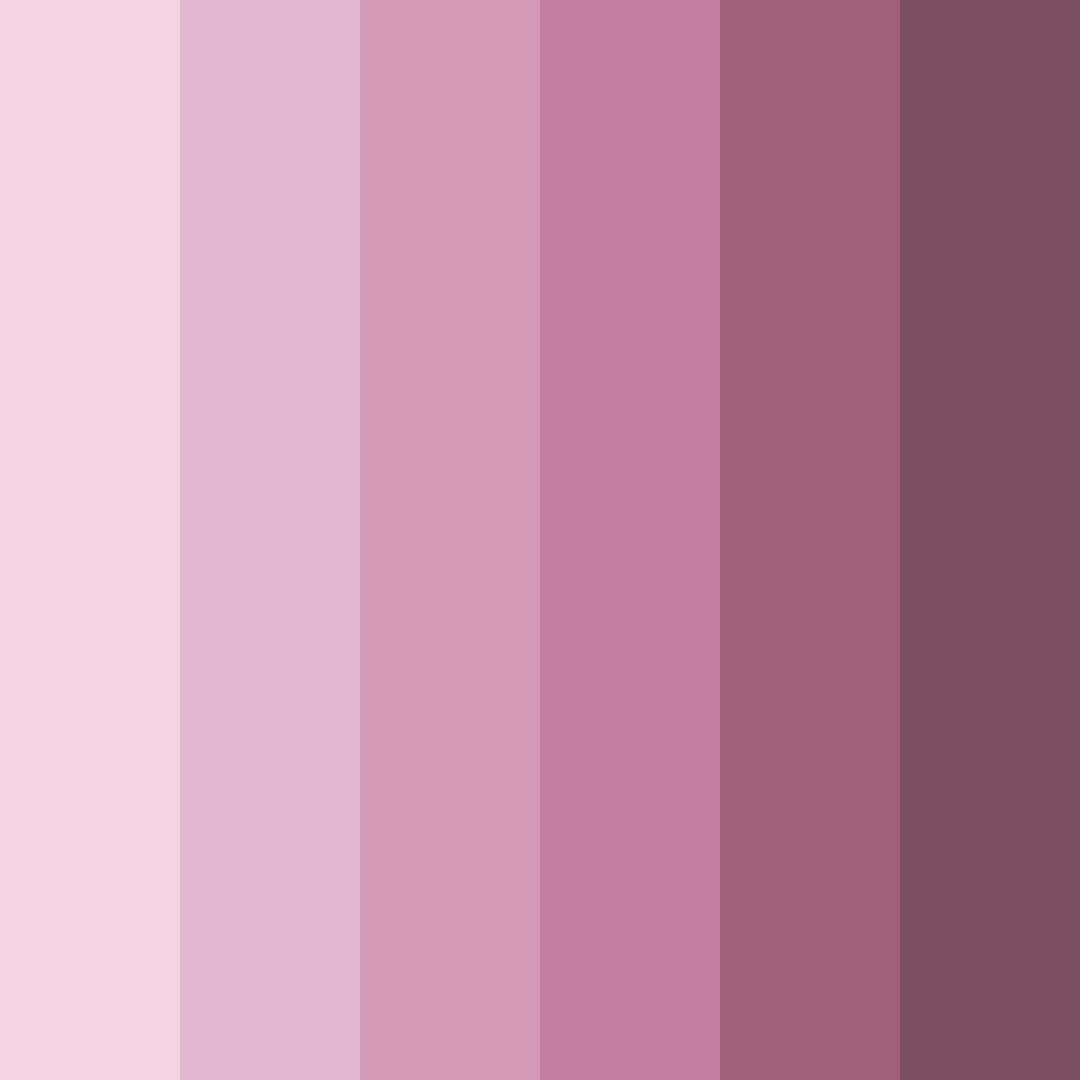 Download soft pink color palette PNG image (square)