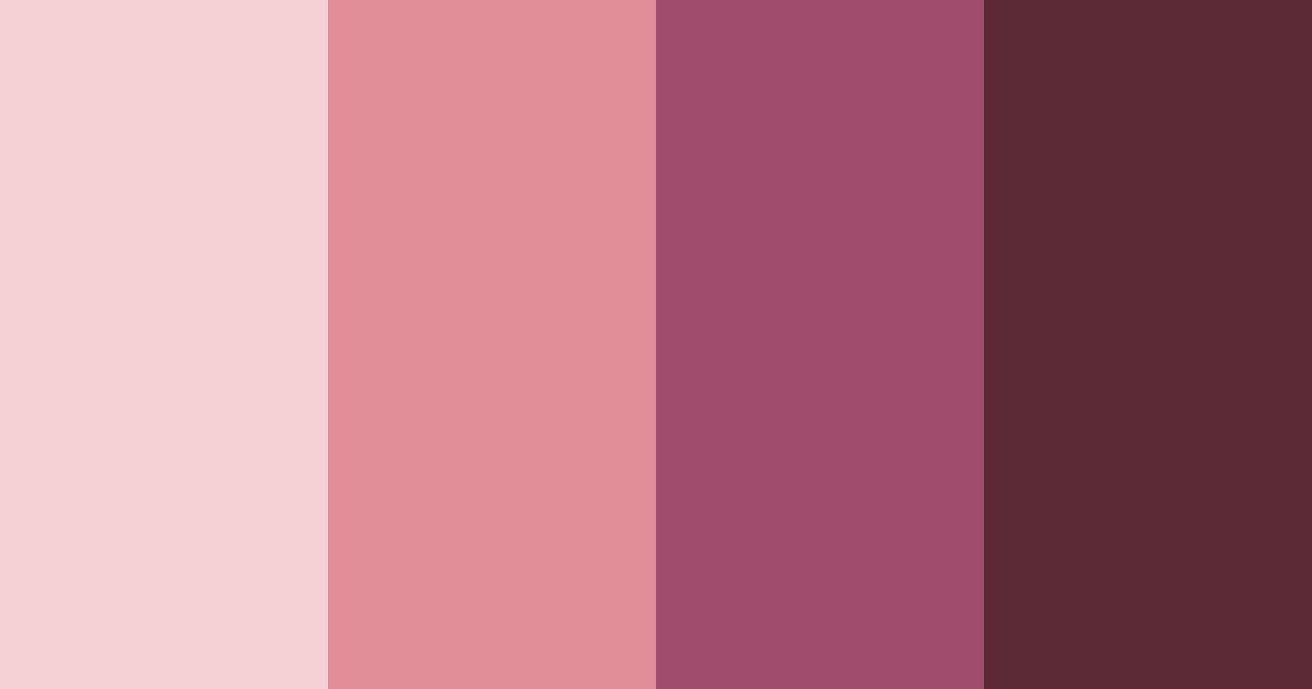 Download shades of wine red color palette PNG image (landscape)