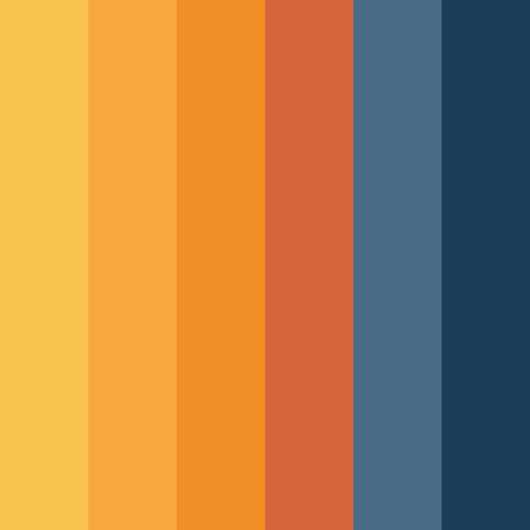 Download autumn twilight ember color palette PNG image (square)