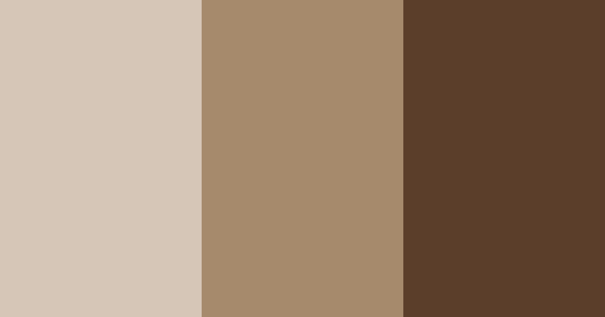 Download dark brown shades color palette PNG image (landscape)