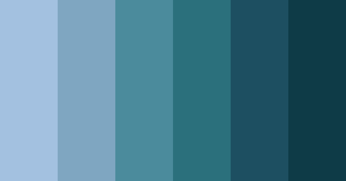 Download denim dreams color palette PNG image (landscape)