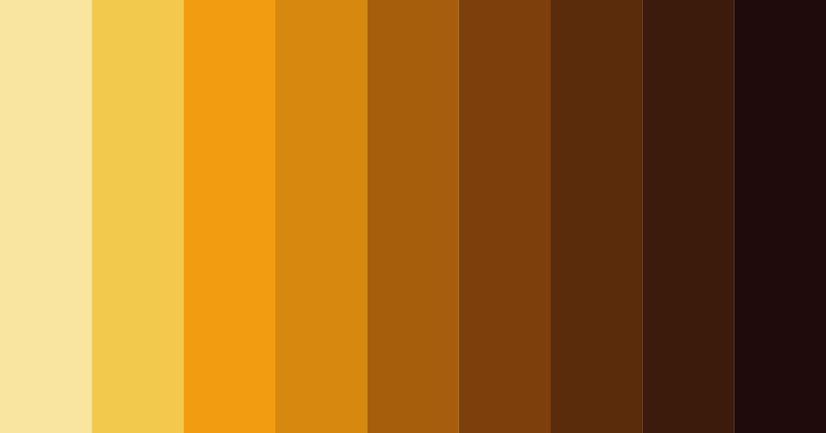 Download golden emberwood color palette PNG image (landscape)