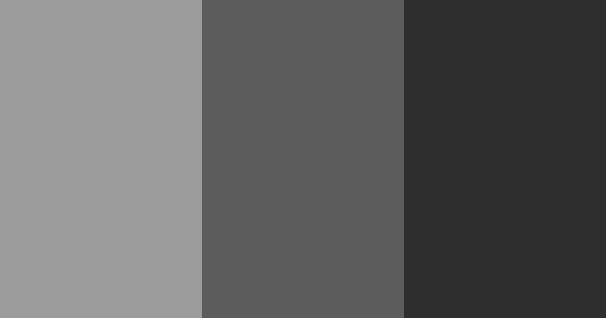 Download shades of black color palette PNG image (landscape)