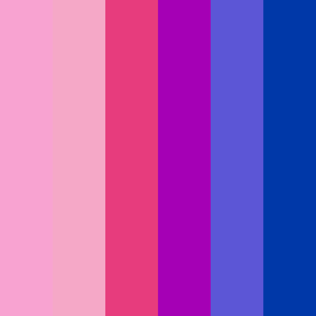 Download vibrant unity color palette PNG image (square)
