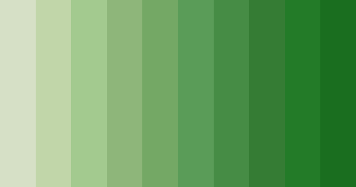 Download whispering grove color palette PNG image (landscape)