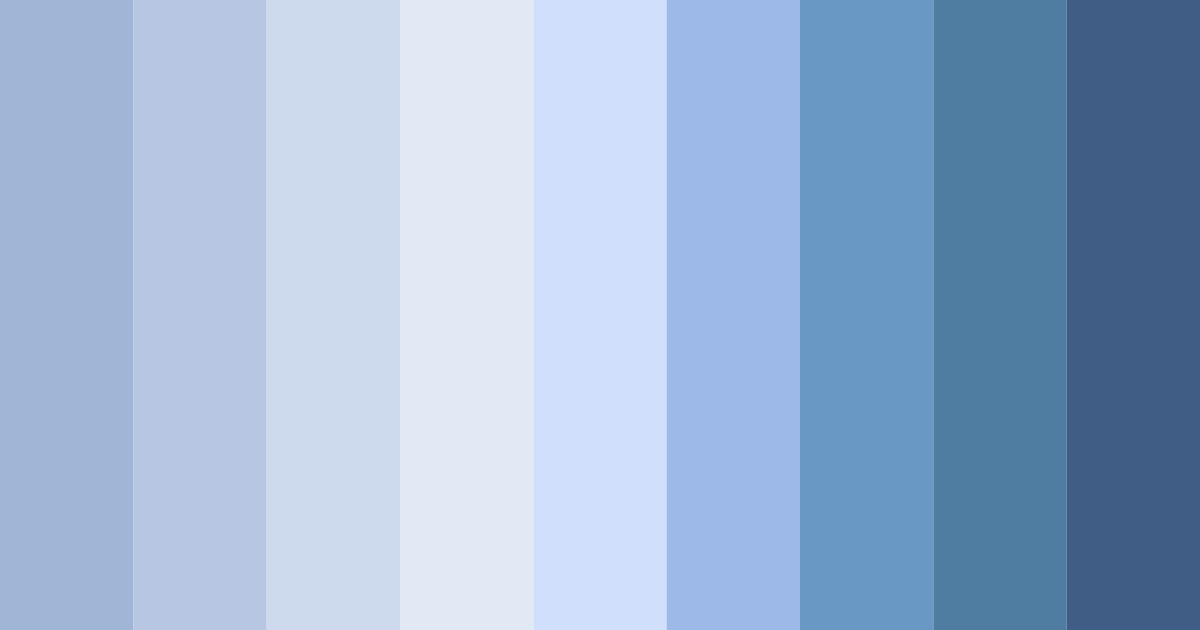 Download serenity in sky blues color palette PNG image (landscape)