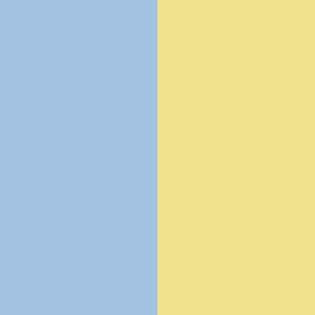 Download light blue and yellow bliss color palette PNG image (square)