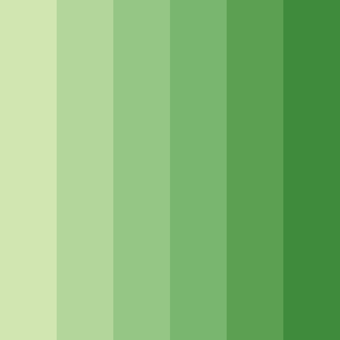 Download nutty greenery color palette PNG image (square)