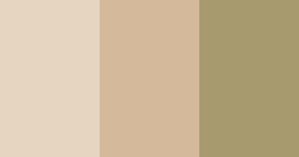 Download shades of beige color palette PNG image (landscape)