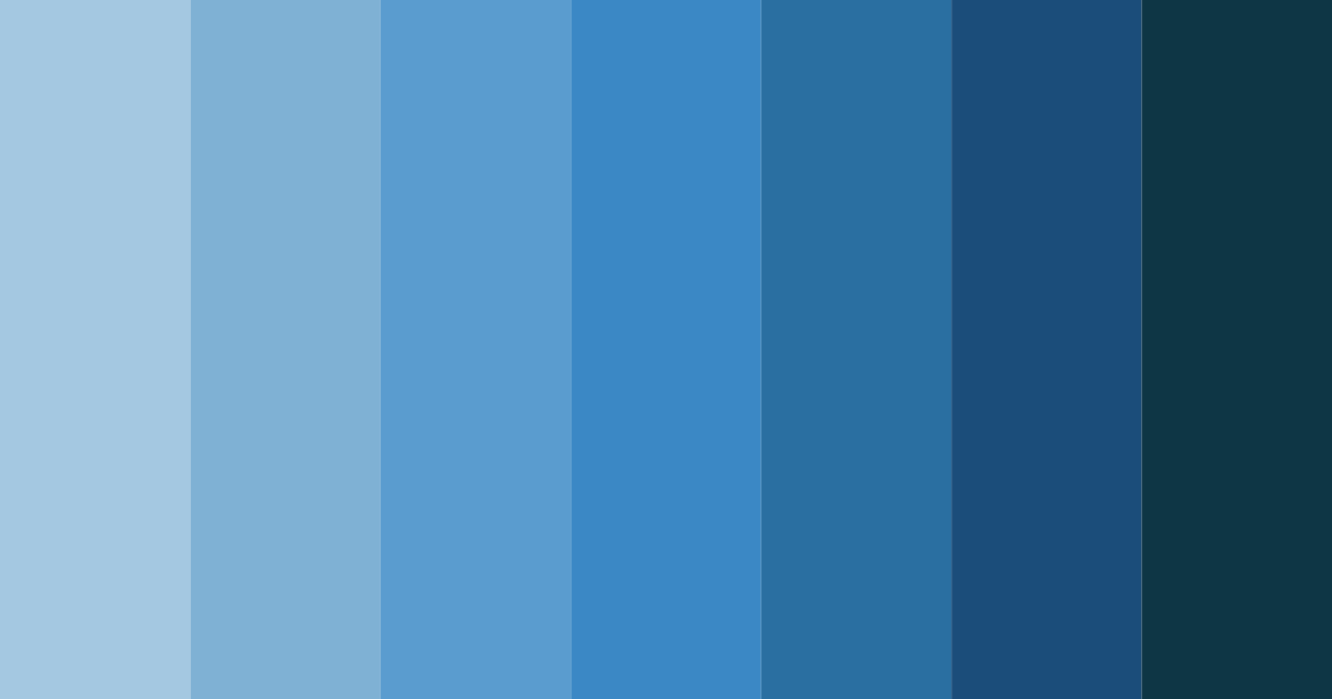 Download tidal tranquility color palette PNG image (landscape)