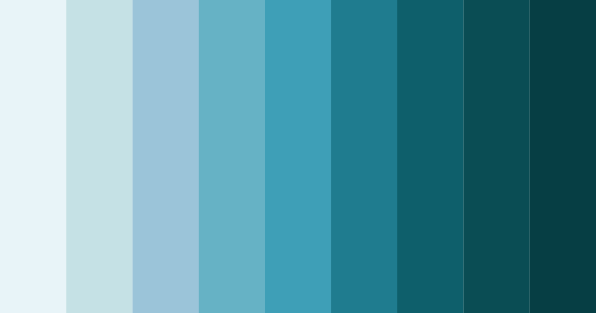 Download shades of blue home color palette PNG image (landscape)