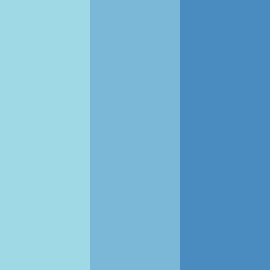Download azure harmony color palette PNG image (square)