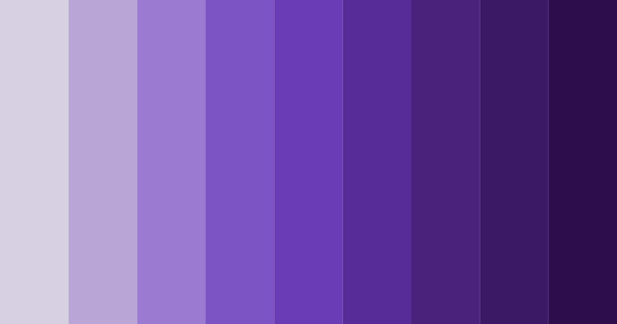 Download violet twilight color palette PNG image (landscape)