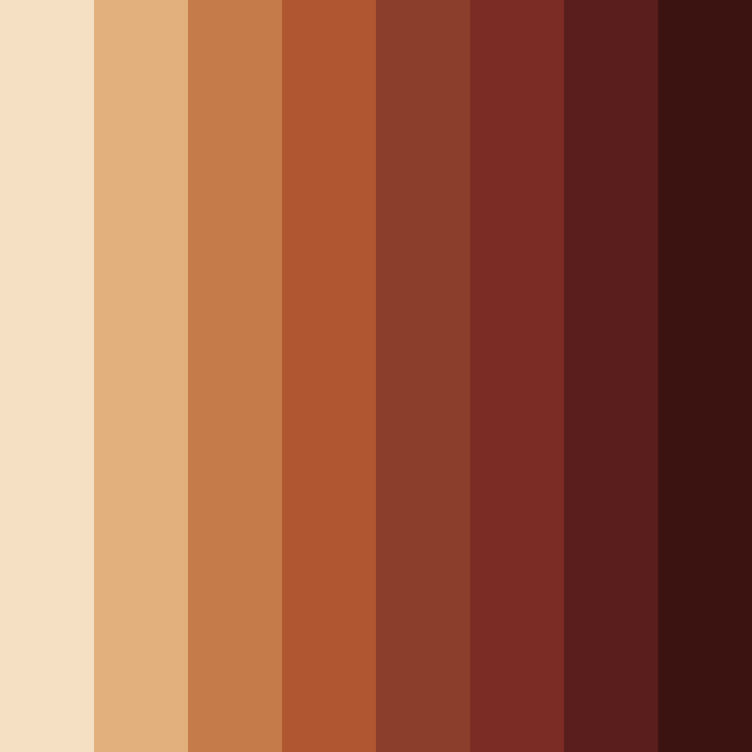 Download terra ember color palette PNG image (square)