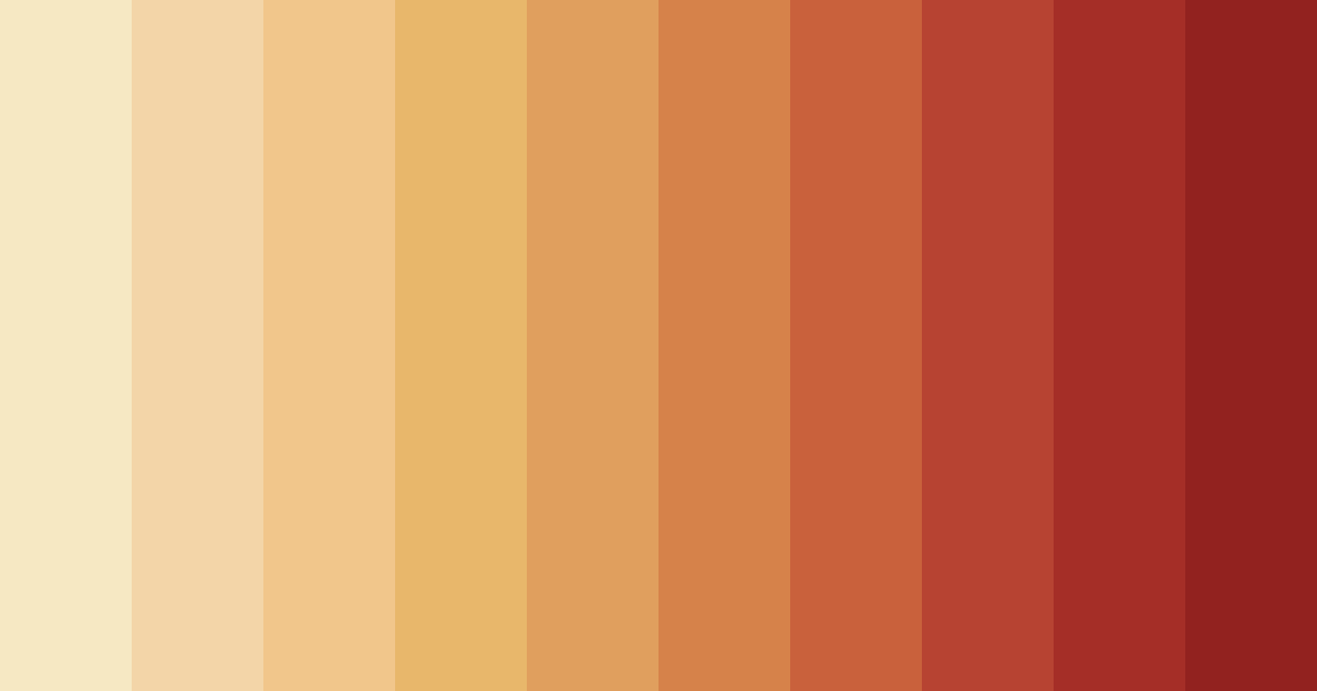 Download warm beige color palette PNG image (landscape)