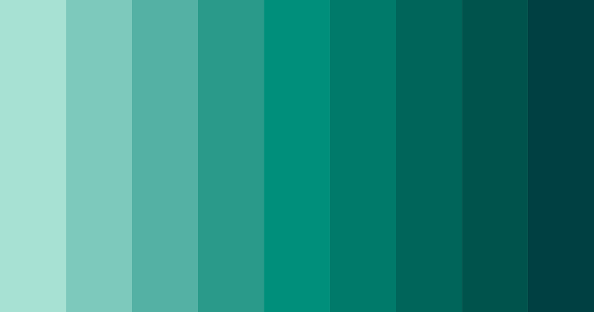 Download tropical ocean depths color palette PNG image (landscape)