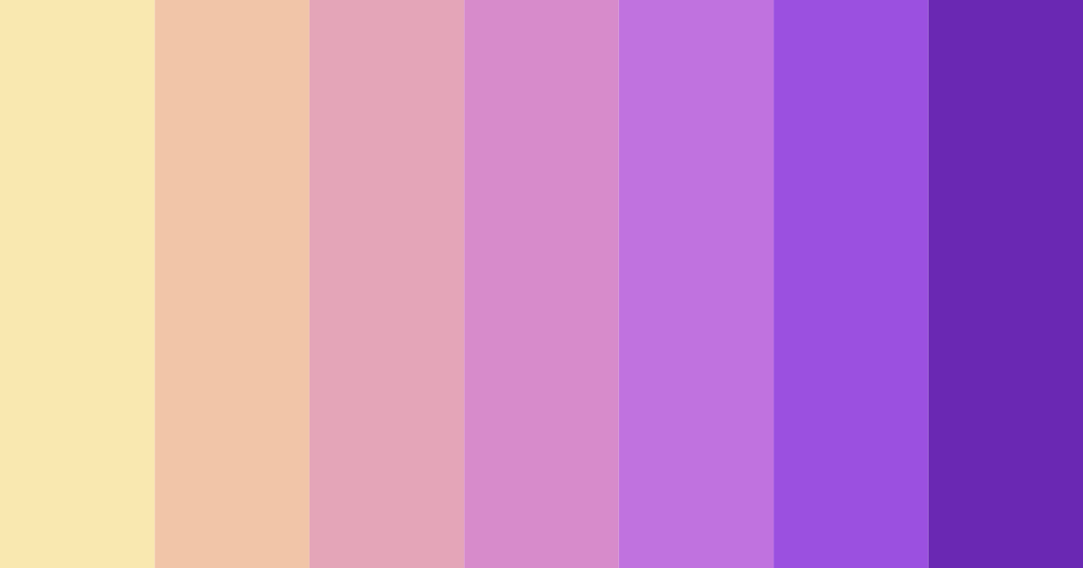 Download whimsical wisteria color palette PNG image (landscape)