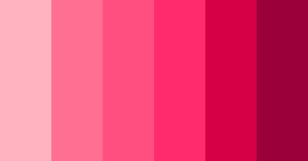 Download blushing roses color palette PNG image (landscape)