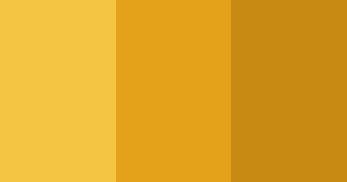 Download golden power color palette PNG image (landscape)