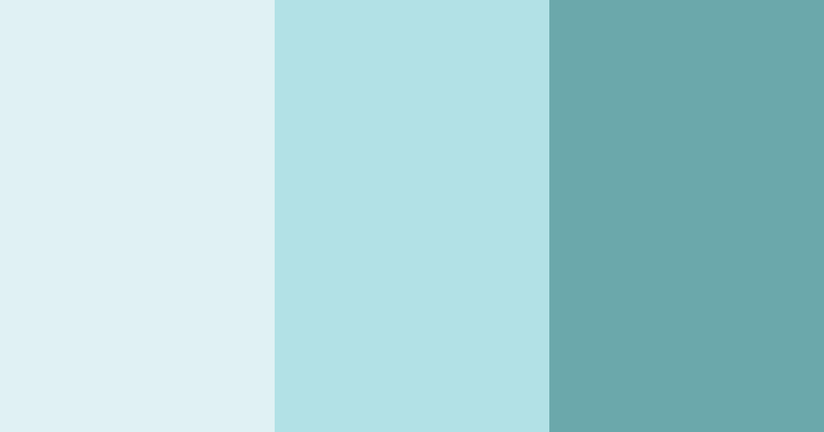 Download light teal color palette PNG image (landscape)