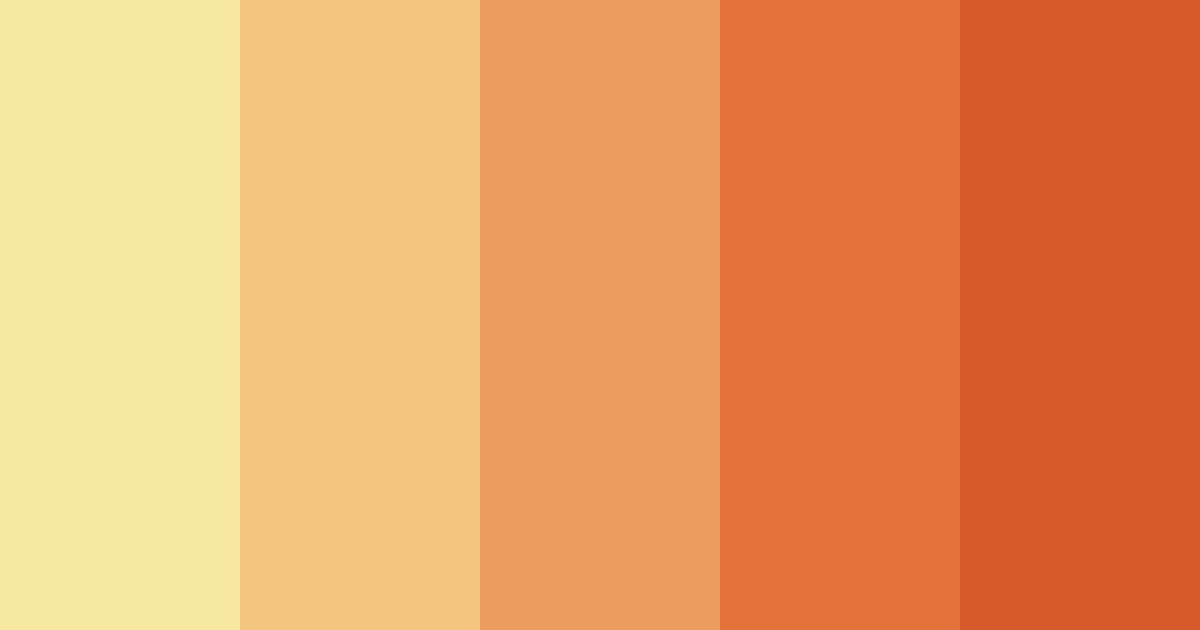Download autumn harvest color palette PNG image (landscape)