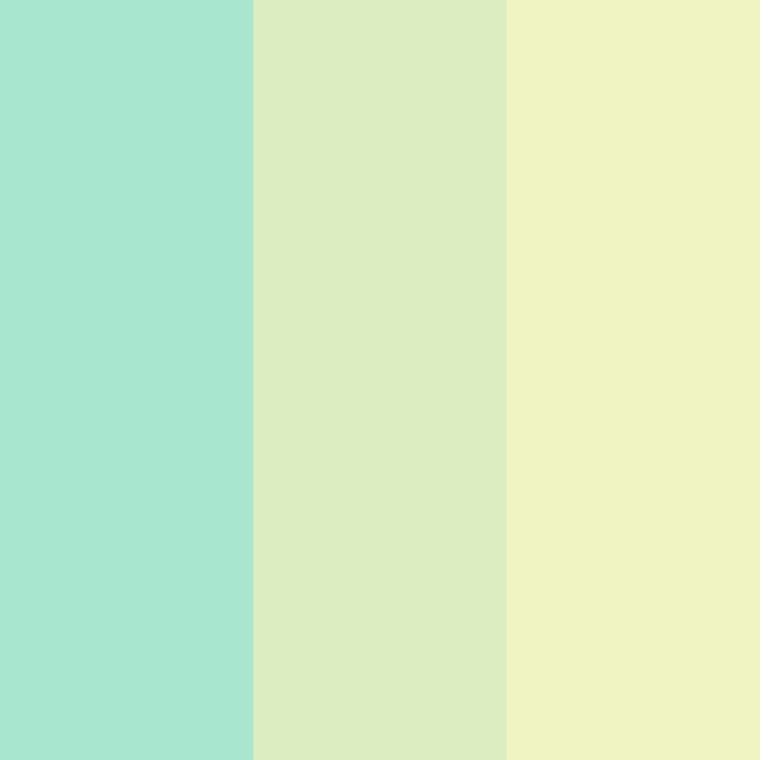 Download serene meadow color palette PNG image (square)