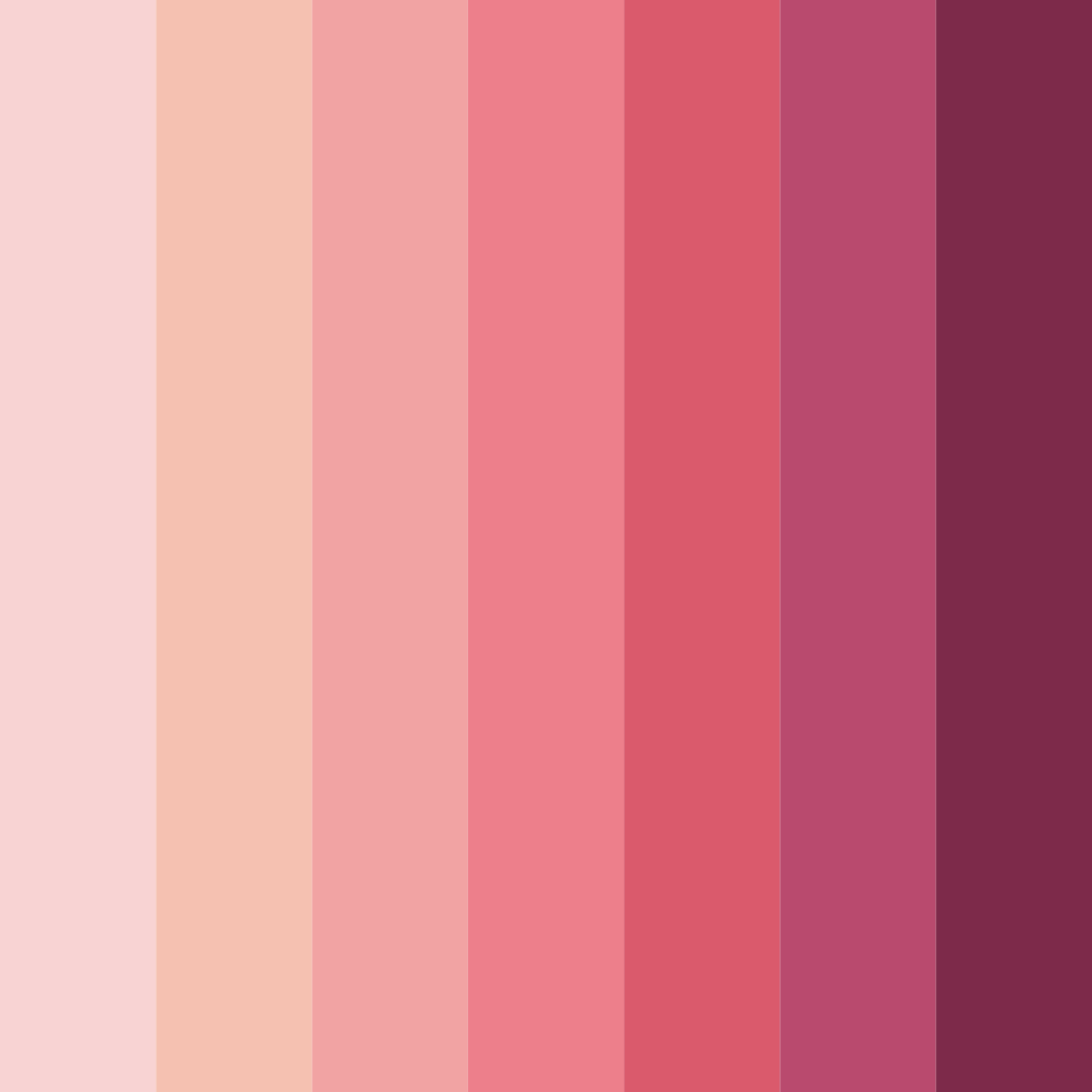 Download blushing sands color palette PNG image (square)