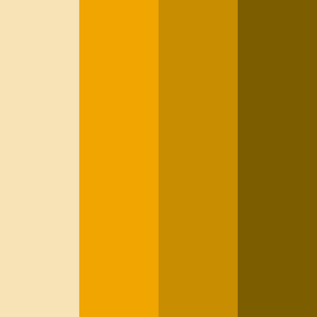 Download golden stamp color palette PNG image (square)