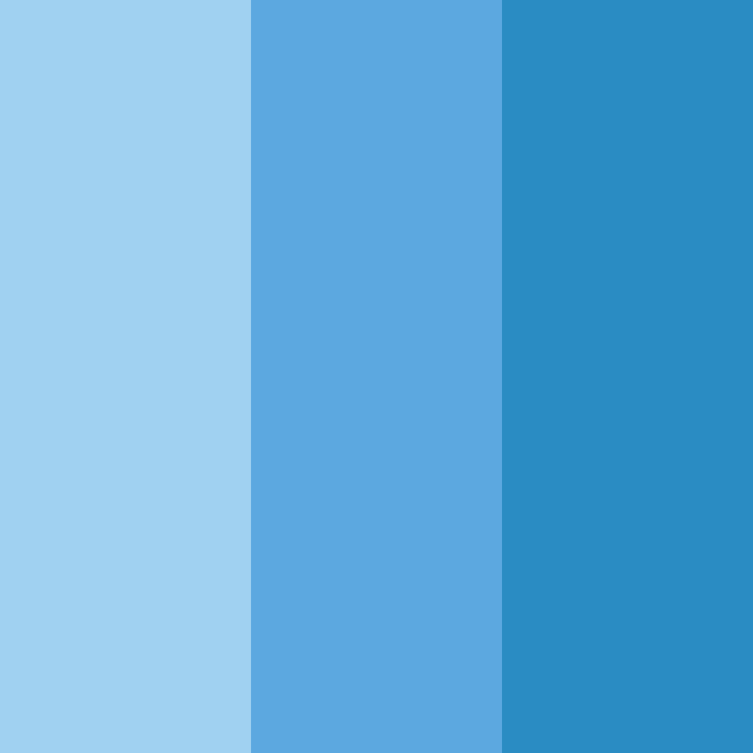 Download bright baby blue color palette PNG image (square)