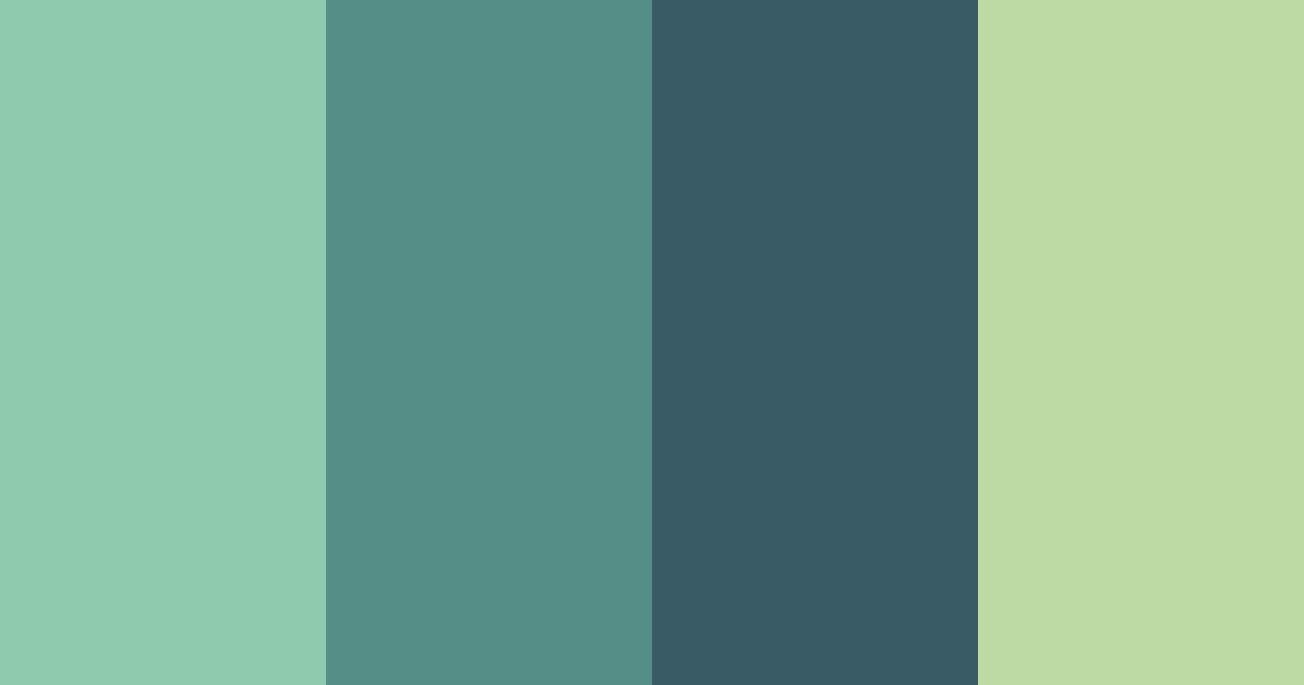 Download muted sage color palette PNG image (landscape)