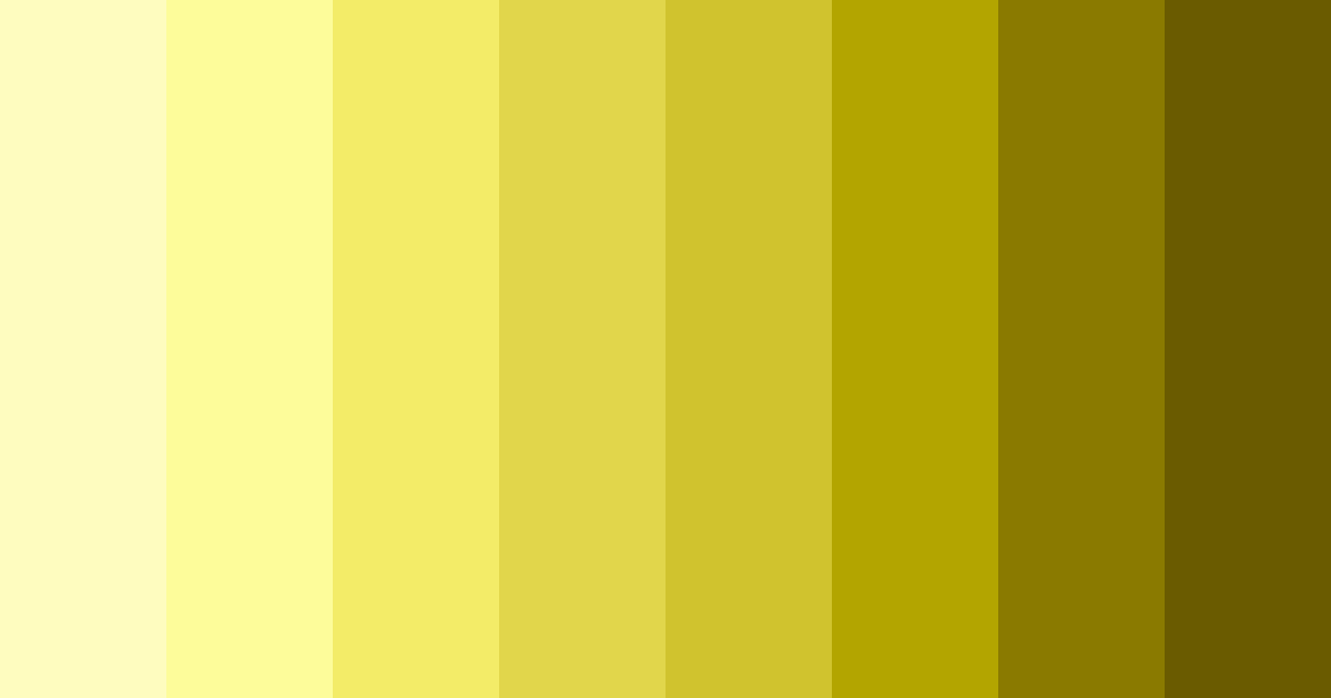 Download bright yellow color palette PNG image (landscape)
